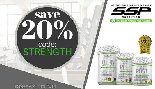 SSP Release: Spring Special on Certified Drug-Free Supplements