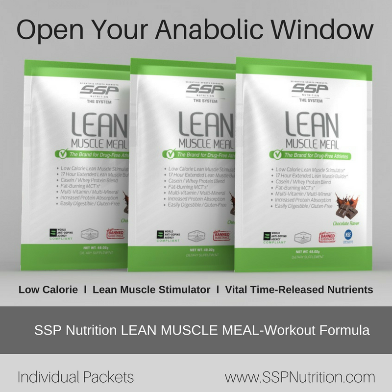 SSP Nutrition Releases New Packet Formulas, Lean Muscle Meal