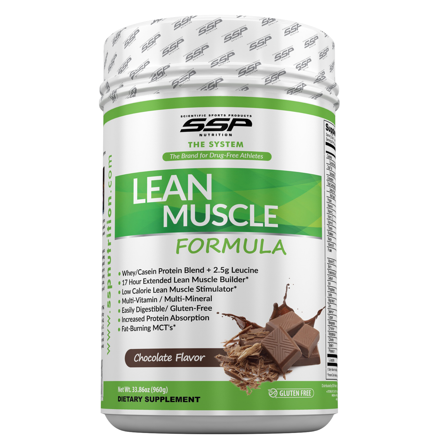 LEAN MUSCLE Formula Canister