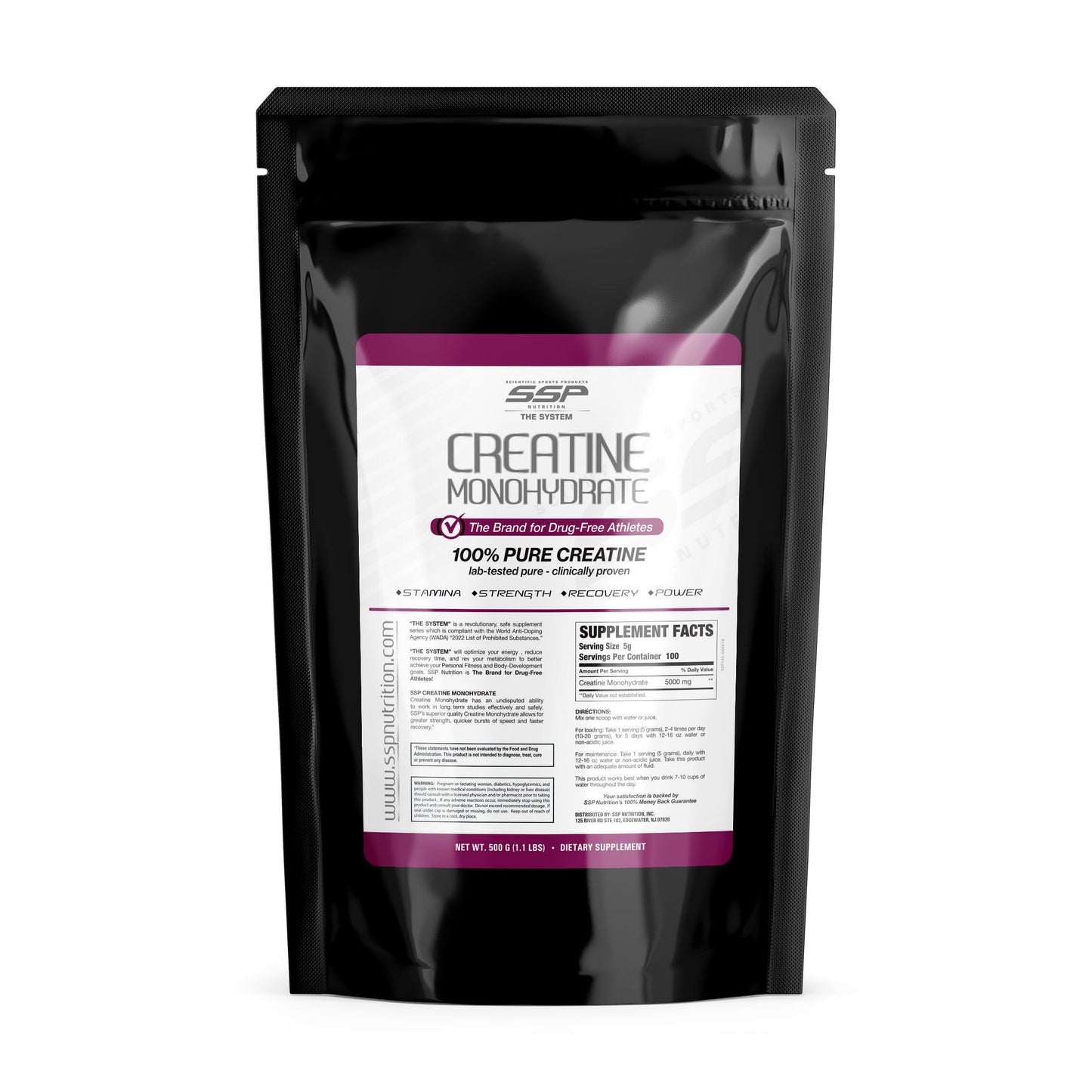 SSP Creatine Monohydrate 100% (VIP Item)