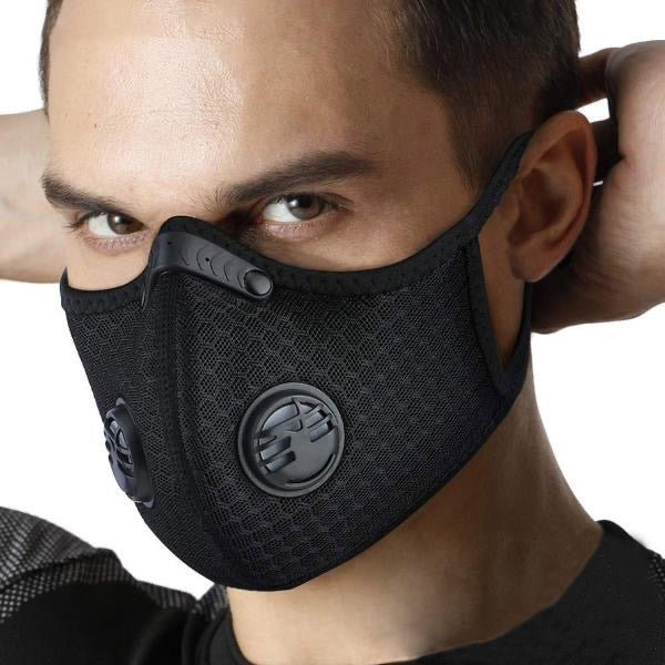 PM2.5 Workout Exercise Mask: Adjustable Air Flow (100% Reusable Protective Mask)