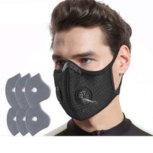 PM2.5 Workout Exercise Mask: Adjustable Air Flow (100% Reusable Protective Mask)