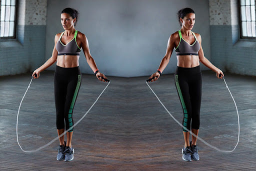 SSP Jump Rope Smart Counter: Weighted jump rope with HD LCD counter display