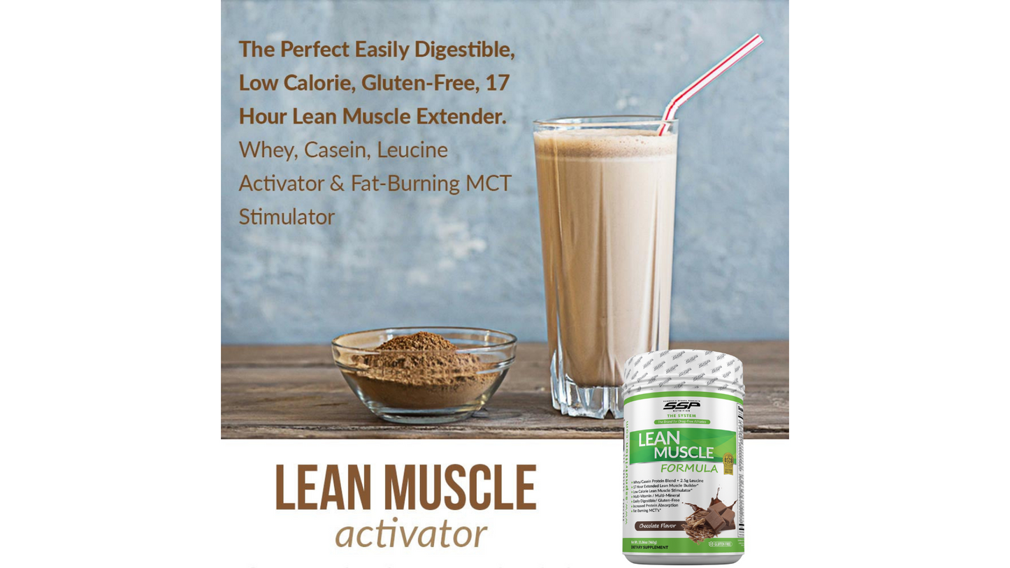 LEAN MUSCLE Formula Canister