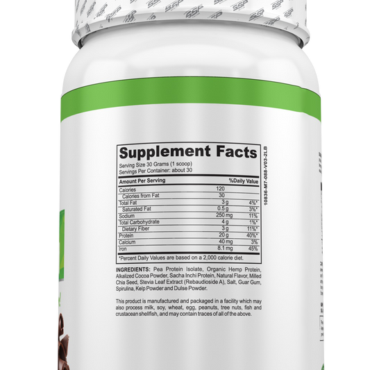 Vegan Protein Chocolate - Clean, Lean & Green !