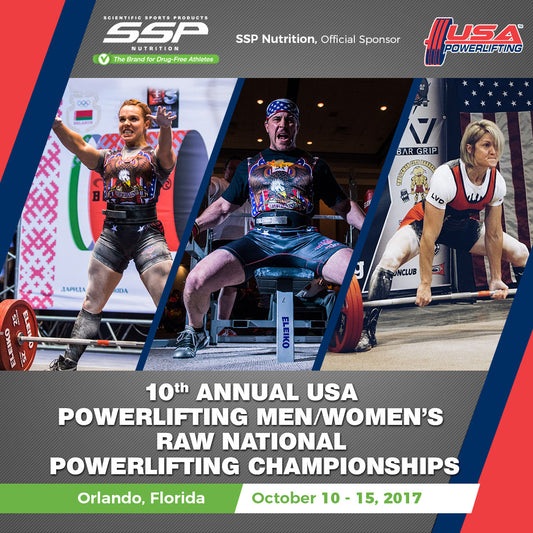 SSP, an Official Sponsor of the 10th Annual 2017 Power-lifting Championships, Offers Special Incentive to Competing Athletes