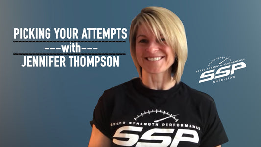Multi-time IPF World Powerlifting Champion, Jennifer Thompson explains her strategy for picking max lifts using percentages.