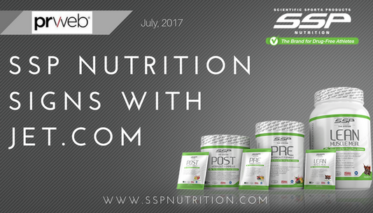 SSP Nutrition Signs with JET.COM