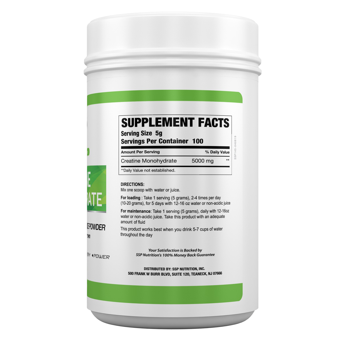 SSP Creatine Monohydrate 100% (VIP Item)