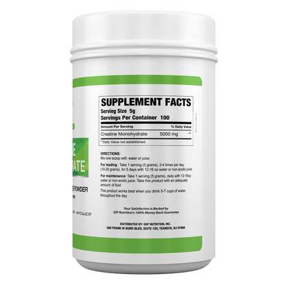 SSP Creatine Monohydrate 100% (VIP Item)