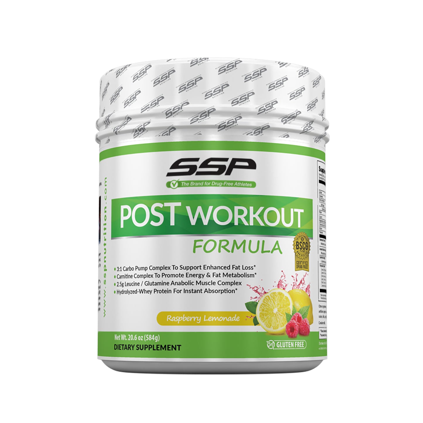 SSP NUTRITION POST Workout Formula