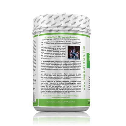 SSP NUTRITION PRE Workout Formula (VIP Item)
